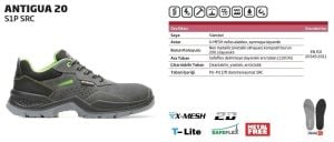 EXENA ANTIGUA 20 S1P SRC Süet İş Ayakkabısı (Numara Seçiniz)