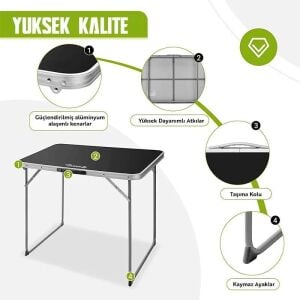MADFOX Zenith Katlanır Kamp Masası (547278)