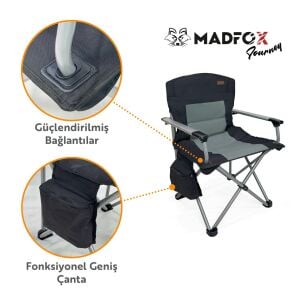 MADFOX Journey Katlanır Kamp Sandalyesi (547284)