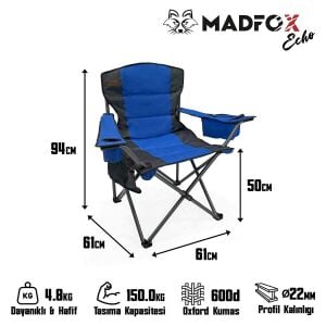 MADFOX Echo Katlanır Kamp Sandalyesi (547287)