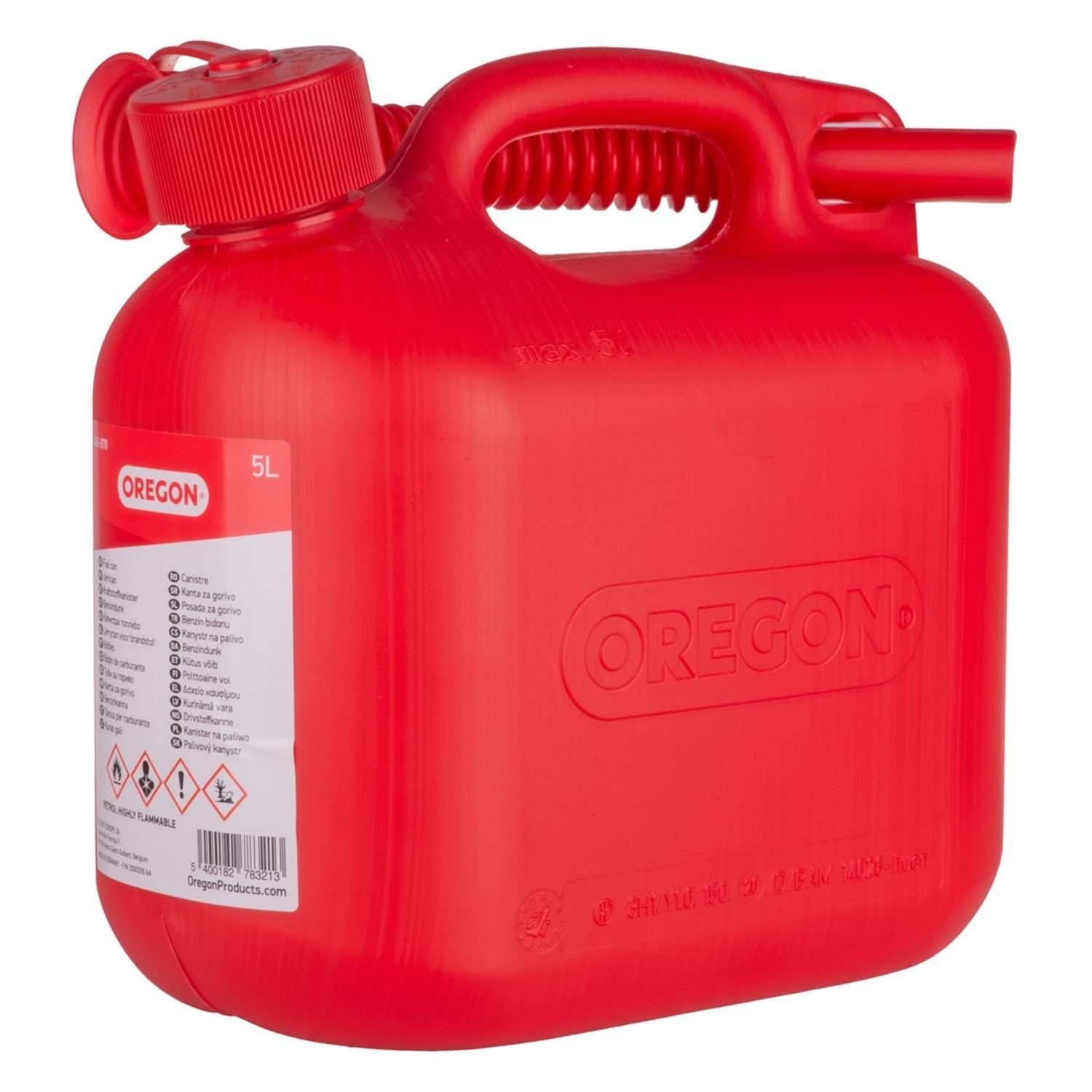 OREGON Benzin Bidonu 5 Litre