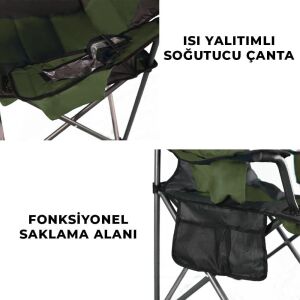 MADFOX Echo Katlanır Kamp Sandalyesi (547288)