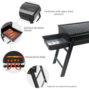 MADFOX Cookout Portatif Katlanır BBQ Mangal (547305)
