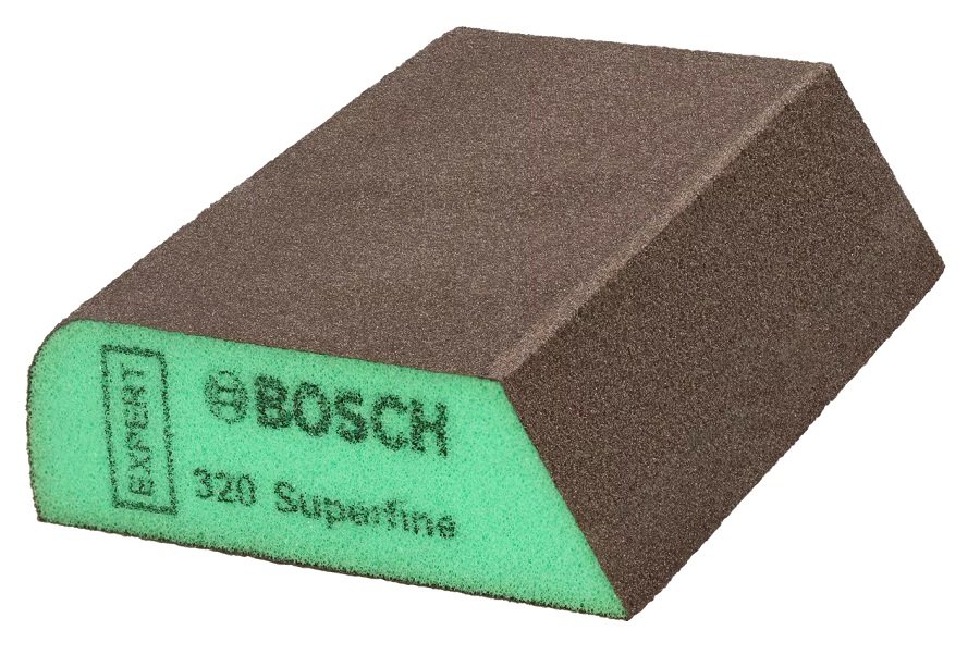 BOSCH S470 Dört Taraflı Kombi Sünger Zımpara Takoz-Sert (Kum