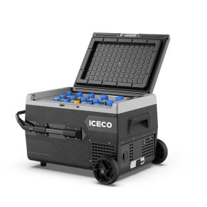 ICECO K65S Akülü Kompresörlü Tekerlekli Oto Buzdolabı 65 Litre 12/24 Volt (Akü Dahil Değildir)