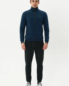 EXUMA Tam Fermuarlı Sweatshirt Lacivert