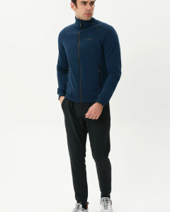 EXUMA Tam Fermuarlı Sweatshirt Lacivert