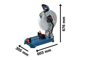 BOSCH GCD 18V-355 Şarjlı Elmas Testereli Profil Kesme Makinası (Akü ve Şarj Aleti Hariç)