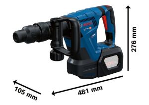 BOSCH GSH 18V-5 Akülü Beton Kırıcı Makina SDS-Max 5 kg (Akü ve Şarj Aleti Hariç)