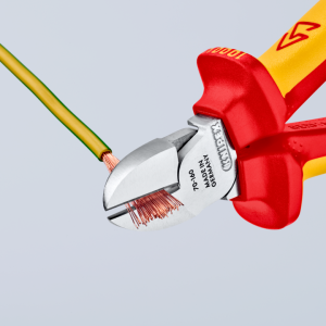 KNIPEX VDE 1000 Volt Elektrikçi Yan Keski 160 mm (7006160)