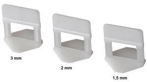 KRİSTAL Fayans - Seramik Seviye Klipsi 2.0 mm (250'li Paket)