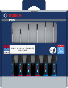 BOSCH PRO Saatçi Hassas Tornavida Seti 6 Parça