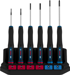 BOSCH PRO Saatçi Hassas Tornavida Seti 6 Parça