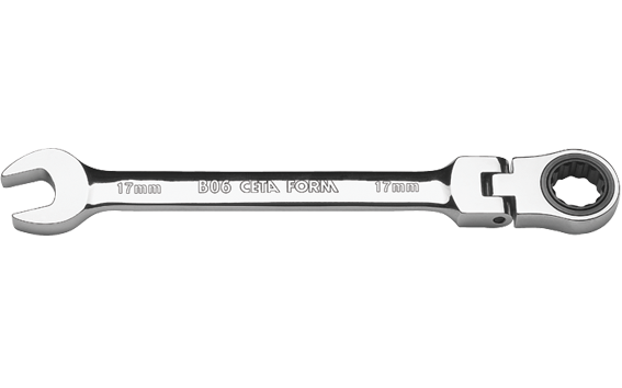 CETA-FORM B06 C-Gear Mafsallı Cırcır Anahtar 15 mm