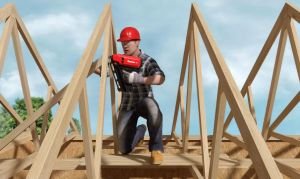 FISCHER FGW 90 F Gazlı + Akülü Ahşap Çivi Çakma Tabancası