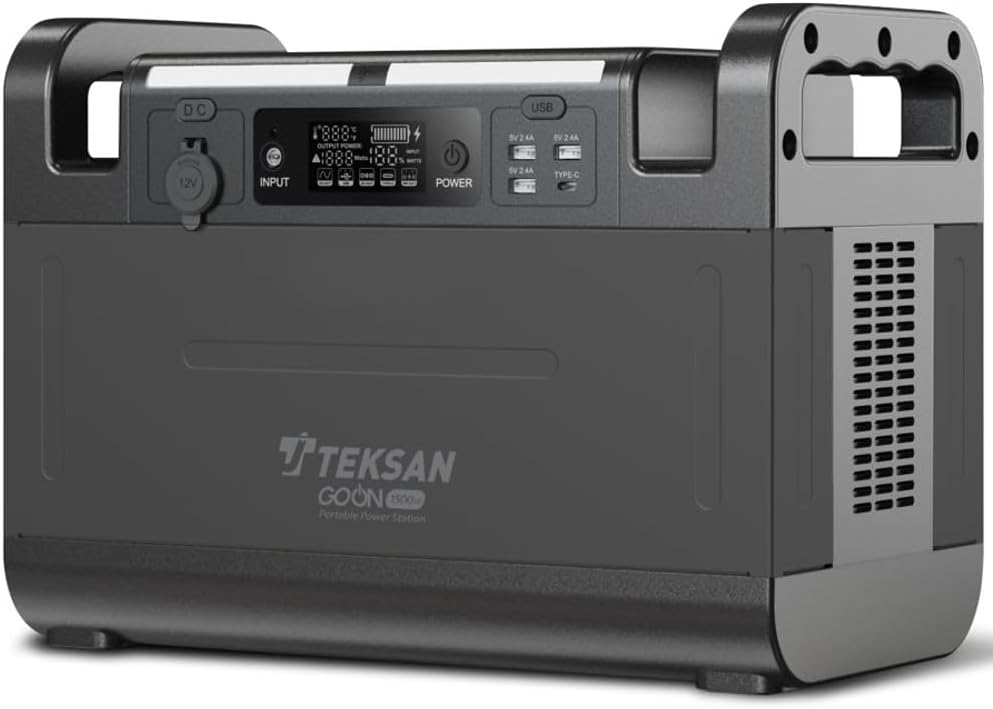 TEKSAN GOON Portatif Taşınabilir Güç Kaynağı 1500 Watt