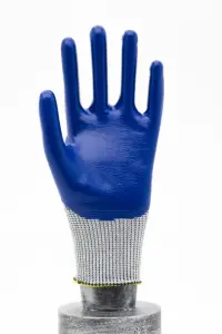 FABA EP-1302 Lacivert Nitril Kaplı Polyester Örme Eldiven No:10