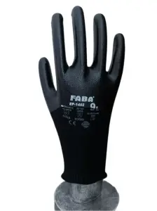 FABA EP-1402 Siyah Nitril Eldiven No:9