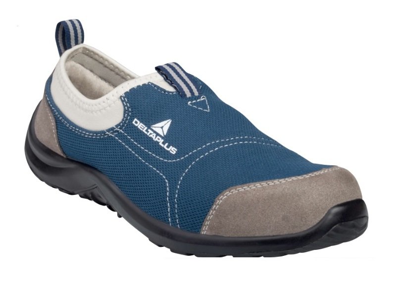 DELTAPLUS MIAMI S1P SRC Bez İş Ayakkabısı Siyah - Mavi (Numara Seçiniz) 41 - Mavi