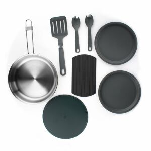 STANLEY Adventure Çelik 9 Parça Kızartma Tava Seti