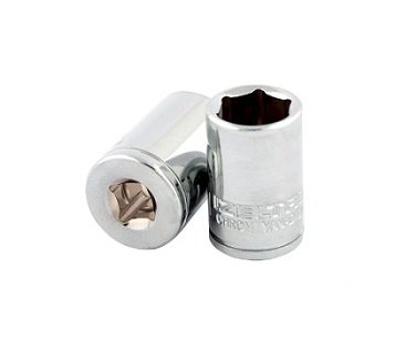 İZELTAŞ 1/4'' Kare Soket Kısa - Uzun Altıköşe Lokma Anahtar (Ölçü Seçiniz) Kısa - 5 mm