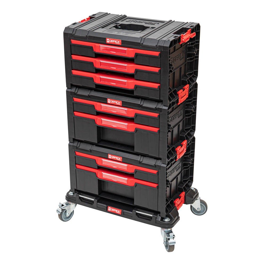 QBRICK System Pro Drawer Workshop Set 1 2.0 Çekmeceli Tekerlekli