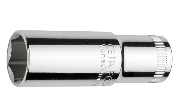 CETA-FORM C04-H Altı Köşe Derin Lokma Anahtar 1/4 6 mm