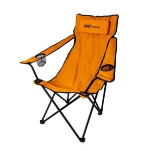 ROX Camping Turuncu Katlanır Kamp Sandalyesi (153CAMP0316)
