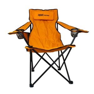 ROX Camping Turuncu Katlanır Kamp Sandalyesi (153CAMP0316)