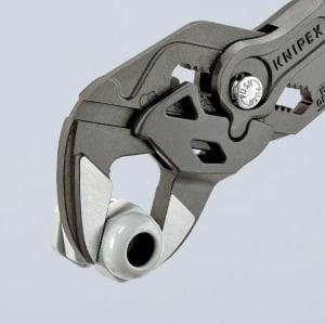 KNIPEX Düz Ağızlı Rekor Fort Pense Buton Ayarlı 250 mm (8601250)