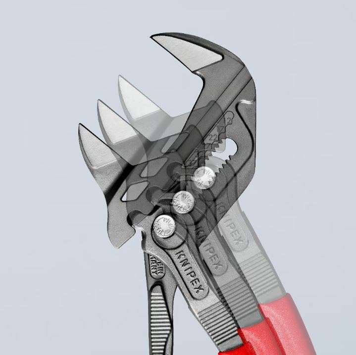 KNIPEX Düz Ağızlı Rekor Fort Pense Buton Ayarlı 250 mm (8601250)