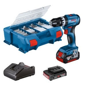 BOSCH GSB 185-LI Darbeli Şarjlı Matkap 18 Volt Çift Akülü