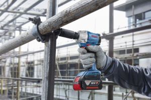 BOSCH GDS 18 V-350 Şarjlı Somun Sıkma 18 Volt 4.0 Amper Çift Akülü
