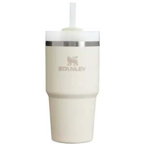 STANLEY Quencher Pipetli Termos Bardak 0.60 Lt - Krem