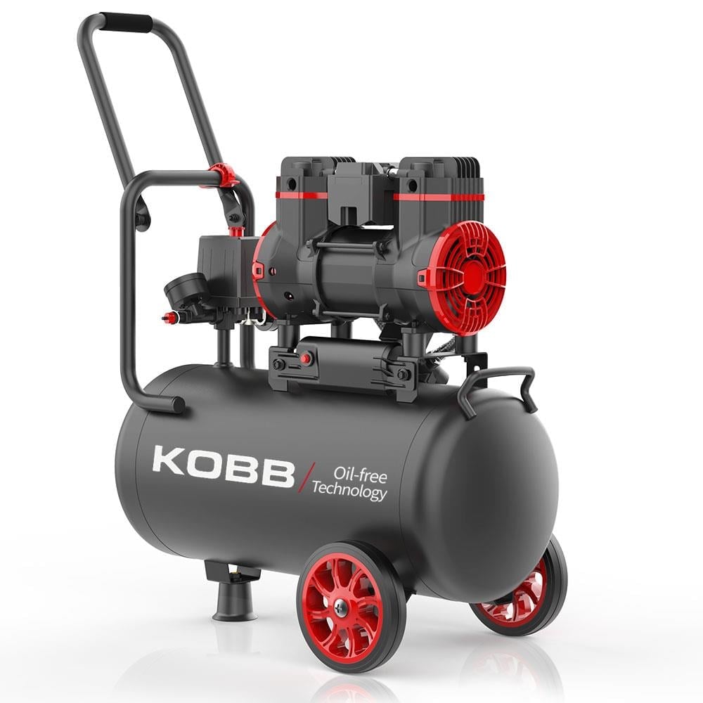 KOBB KBK25S Sessiz Hava Kompresörü 25 Litre 1.7 Hp