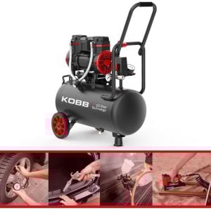 KOBB KBK25S Sessiz Hava Kompresörü 25 Litre 1.7 Hp