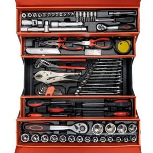 NEXON Metal Katlanır Dolu Alet Çantası 81 Parça (5578)