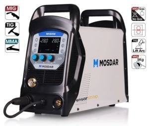 MOSDAR MIG 200 Çanta Tipi Gazlı ve Gazsız Gazaltı Kaynak Makinası 220 Volt