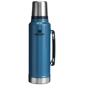 STANLEY Klasik Vakumlu Çelik Termos 1.4 Litre - Mavi
