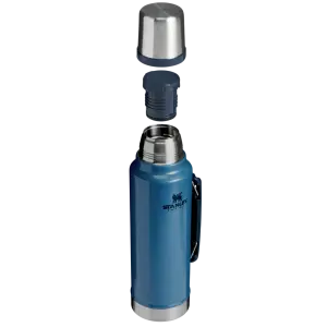 STANLEY Klasik Vakumlu Çelik Termos 1.4 Litre - Mavi