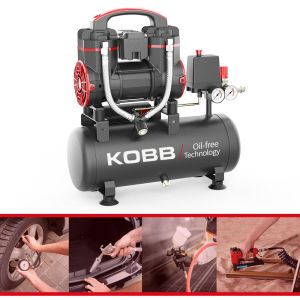KOBB KBK8S Sessiz Kompresör 8 Litre 1.2 Hp