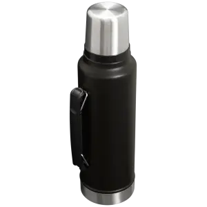 STANLEY Klasik Vakumlu Çelik Termos 1.4 Litre - Siyah