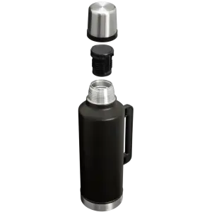 STANLEY Klasik Vakumlu Çelik Termos 2.3 Litre - Siyah