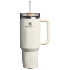Stanley Quencher Fluted Pipetli Termos 1.18 Lt - Krem