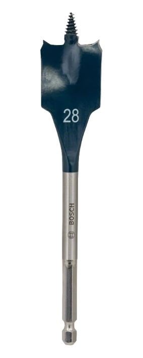 BOSCH EXPERT SelfCut Yaprak Tip Ahşap Matkap Ucu Altıgen Saplı (Ölçü Seçiniz) 28x152 mm