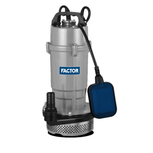 FACTOR QDX15-32-075W 1.0 HP Alüminyum Gövdeli Dalgıç Pompa(Temiz Su)