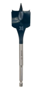 BOSCH EXPERT SelfCut Yaprak Tip Ahşap Matkap Ucu Altıgen Saplı (Ölçü Seçiniz) 35x152 mm