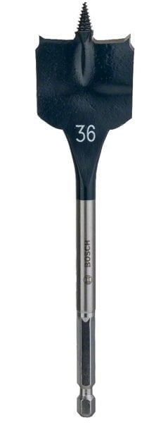 BOSCH EXPERT SelfCut Yaprak Tip Ahşap Matkap Ucu Altıgen Saplı (Ölçü Seçiniz) 36x152 mm