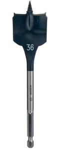 BOSCH EXPERT SelfCut Yaprak Tip Ahşap Matkap Ucu Altıgen Saplı (Ölçü Seçiniz) 36x152 mm