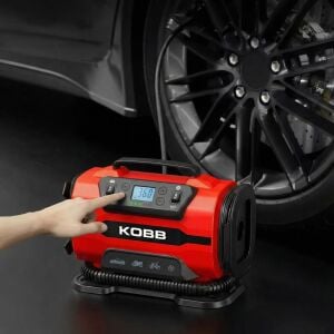 KOBB KB301 12-220 Volt Dijital Basınç Göstergeli Lastik ve Yatak Şişirme Pompası